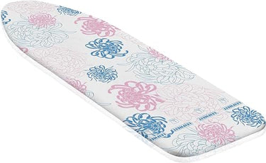 Leifheit Cotton Classic Universal ironing board cover, for steam irons, for ironing surfaces up to 140 x 45 cm, classic cotton cover, with elastic band on sale